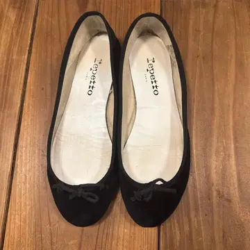 Repetto 블랙 플랫슈즈