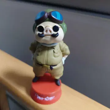 버블 헤드 미니 흔들 인형 Porco Rosso 붉은 돼지
