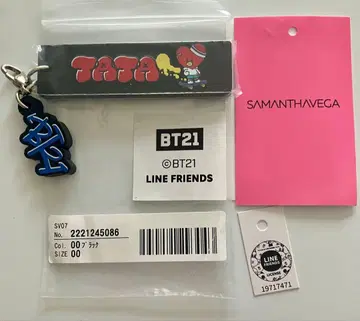 SAMANTHAVEGA 사만사베가 BT21 지퍼 탑 TATA