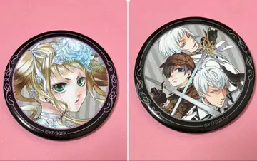 블랙 집사 캔뱃지 시엘 w 찰스 엘리자베스 2개 세트