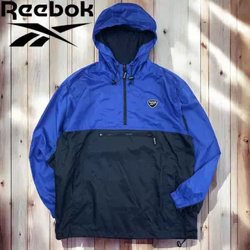 02M700 90s 리복 하프 지퍼 아노락 후드티 스케이트보드