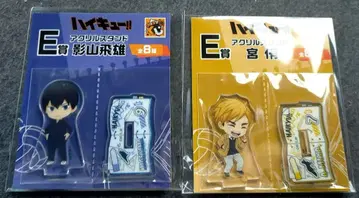 하이큐!! 구스마 복권 E상 아크릴 스탠드 카게야마 토비오 미야 아츠무