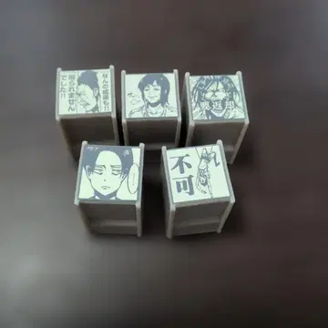 진격의 거인 스탬프 세트