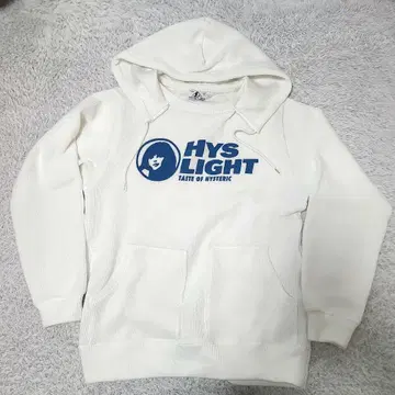 HYSTERIC GLAMOUR 후드티 메쉬 원단 봄/여름용 화이트