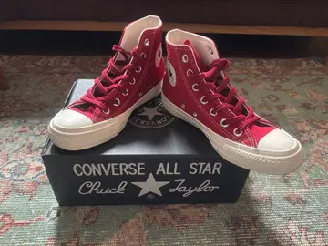 [ 새상품급 ] CONVERSE ALL STAR 크림슨 레드 HI