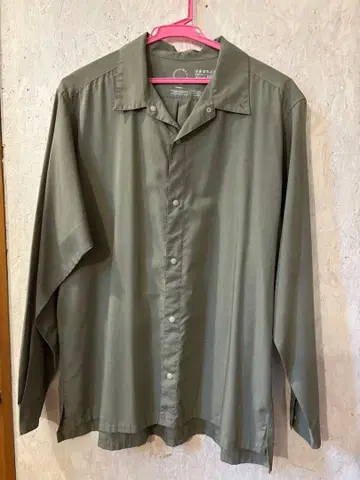야마토미치 Bamboo Shirt L 사이즈 올리브