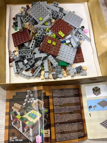 중고 LEGO 21105 The Village 마인크래프트