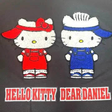 헬로키티&다니엘 자수T셔츠