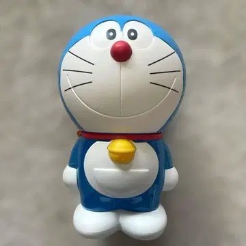 도라에몽 피규어 저금통 약 23cm 파랑