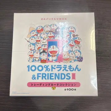100% 도라에몽 & 프렌즈전 트레이딩 카드 BOX