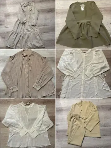 여성용 봄옷 묶음 판매 7점