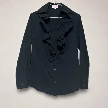 비비안 프릴 변형 셔츠