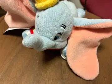 덤보 어깨 얹는 봉제 인형 클립 마스코트 키링 참 귀여운