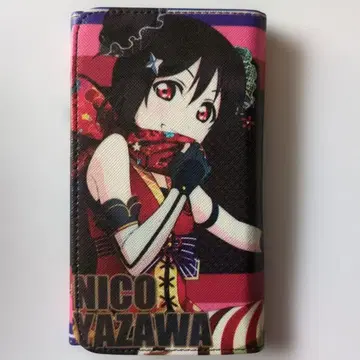 야자와 니코 LoveLive! 3단 폴더형 지갑 스마트폰 케이스