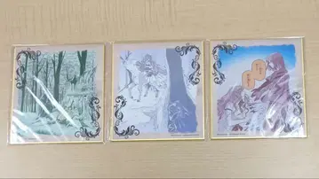 마법사의 신부 최애찬가 D상 미니 색지 3종