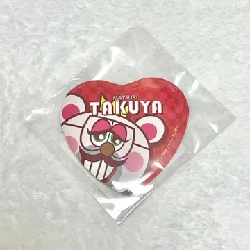 MATSURI 마츠오카 타쿠야 포카포카 콜라보 캔뱃지