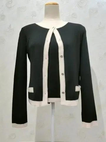 [ FOXEY ] 블랙 38사이즈 실크 캐시미어 앙상블