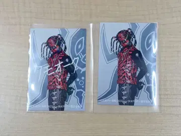 극장판 신 가면 라이더 카드 카드 입장자 특전 쿠모오그 사인 2장