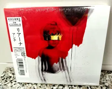 새상품/초회한정판/미개봉 리한나 Anti CD