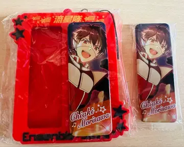 앙상블 스타즈! 치아키 모리사와 롱 캔뱃지 홀더