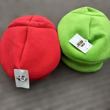 USJ 공식 마리오와 루이지 모자 세트