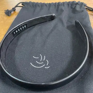TRESSE 블랙 헤어밴드