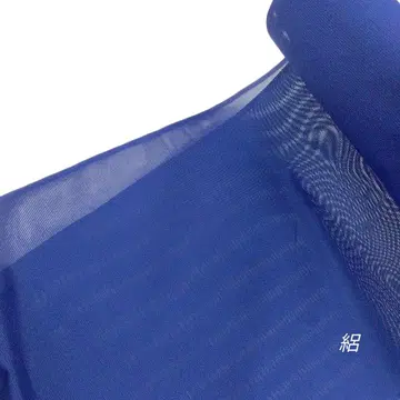 여름 아이템 옷감 명주 이로무지 워셔블 폴리에스테르 네이비 컬러 #420