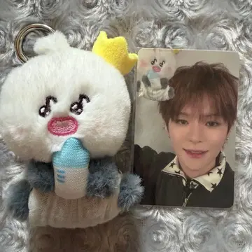 TRUZ YOCHI 베이비 봉제 인형 키링 트레이딩 카드