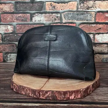 [ 양품 ] Dakota 다코타 클러치백 가죽 천연 가죽 블랙