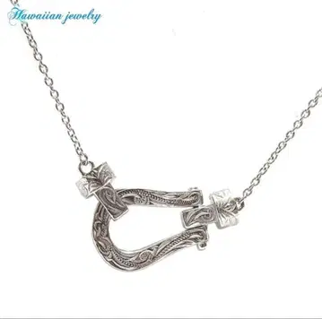 하와이안 주얼리 호스슈 말발굽 목걸이 여성용 남성용