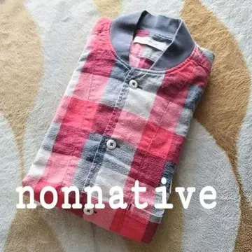 nonnative 버팔로 체크 플란넬 셔츠 일본제