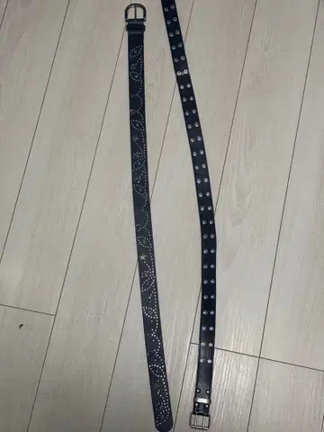 스터드 벨트 웨스턴 벨트 아메카지 락 그런지 비쥬 Y2K