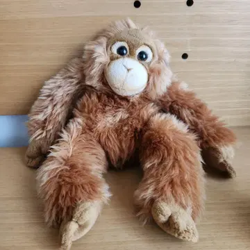 WWF 오랑우탄 원숭이 봉제 인형 펀치군 동물원