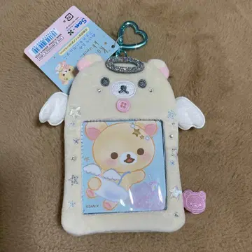 코리락쿠마 사진 키링 엔젤