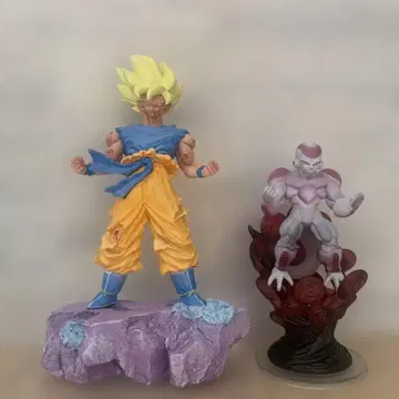 드래곤볼 HG 손오공 리페인트 프리저 피규어