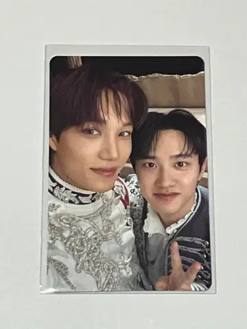 EXO REVERXE 팝업 랜덤 트레이딩 카드 Aver 카이 & 디오