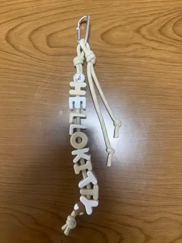 헬로키티 스트랩 키체인 로리즈팜 키티