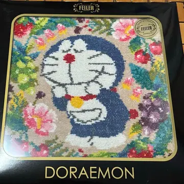 [ 미개봉 새상품 ] 페이러 콜라보 손수건 도라에몽 후르츠 미래 백화점