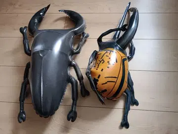 헤라클레스 장수풍뎅이와 사슴벌레 에어 피규어