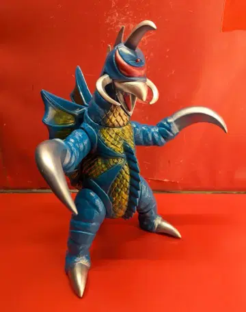 소프비 라이프 소프비 라이프의 멋진 괴수 군단 레전드 가이강 파랑 성형