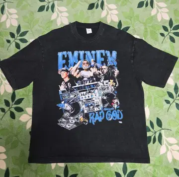EMINEM RAP GOD 티셔츠 XXL 다크 그레이