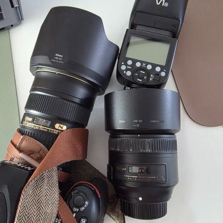 니콘 F750+렌즈 2개 +고독스 v1