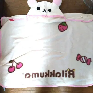 코리락쿠마 3WAY 플리스 담요 리락쿠마 변신 무릎담요