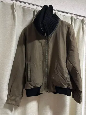 DRIES VAN NOTEN 90S 라이카기 밀리터리 자켓