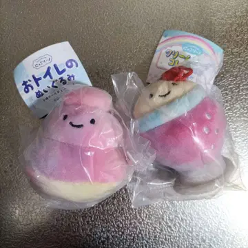 닛코리-노 크림 소다 컬렉션 화장실 봉제 인형 시크릿