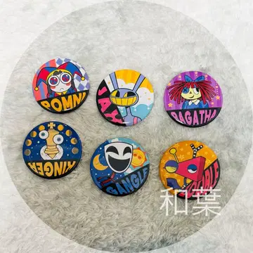 더 어메이징 디지털 서커스 캔뱃지 컴플리트 6개 세트