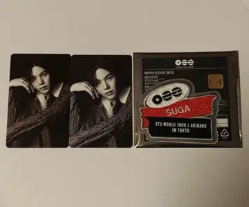 BTS ARIRANG SUGA 팝업 와펜 스티커 트레이딩 카드
