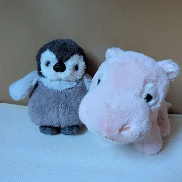 선레몬 플러피즈 봉제 인형 펭귄 하마