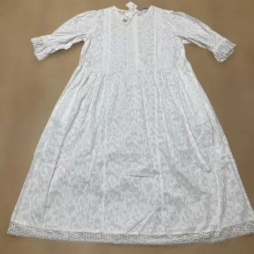 사만사 모스모스 레이스 패치워크 원피스