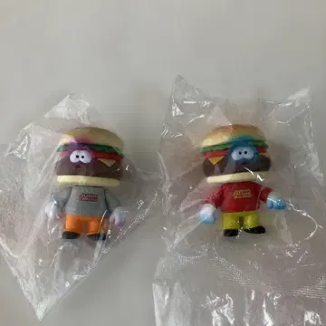 HUMANROBOT JUNK FOOD 피규어 버거 2종